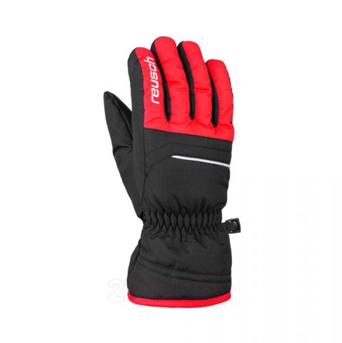 6061115-7705-4.5 - Рукавиці підліткові ALAN Junior black/fire red