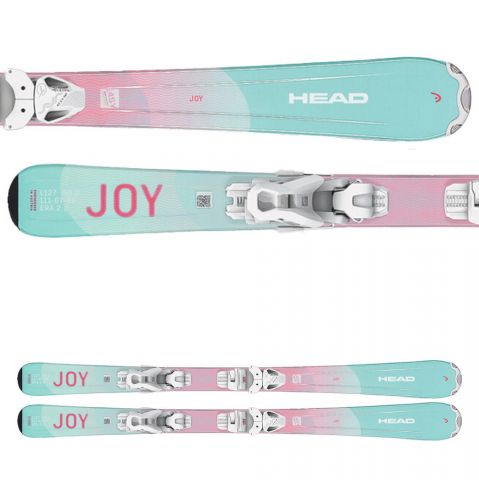 314353/114478#97 - Лижі JOY EASY JRS mint/pink + кріплення JRS 4.5 GW CA (2023/24)