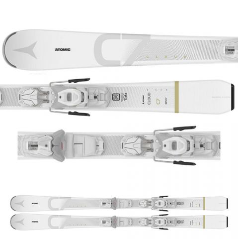 AASS02848#156 - Лижі CLOUD C7 white + кріплення M 10 GW