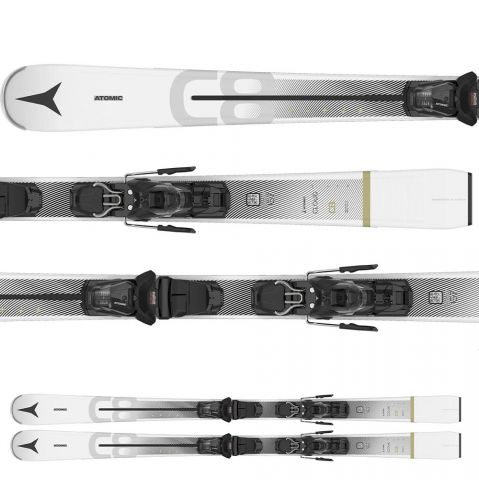 AASS02842#157 - Лижі CLOUD C8 white + кріплення M 10 GW