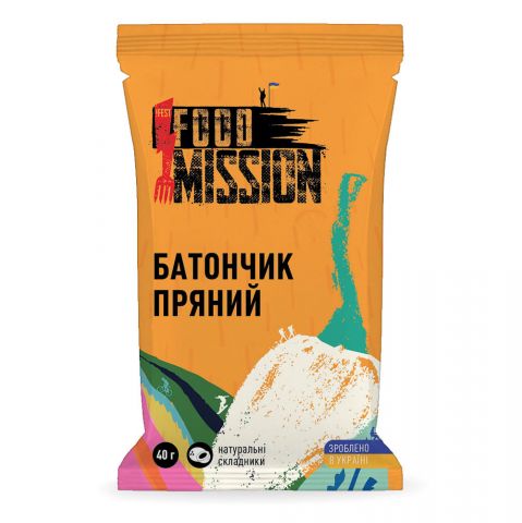 4820260630184 - Батончик ПРЯНИЙ (Food Mission)