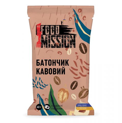 4820260630191 - Батончик КАВОВИЙ (Food Mission)
