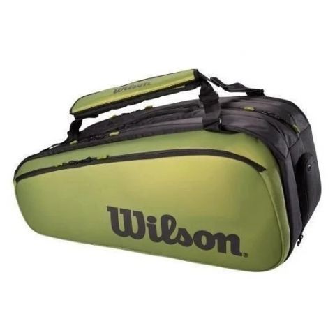 WR8016701001 - Сумка для ракеток SUPER TOUR 15PK BLADE green/black