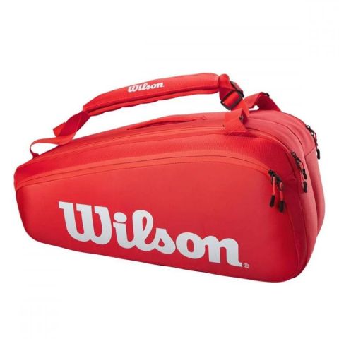 WR8010501001 - Сумка тенісна SUPER TOUR 9 PK red