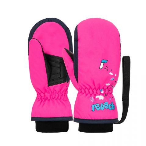 6285405-3297#III - Рукавиці дитячі REUSCH KIDS MITTEN pink glo/dress blue