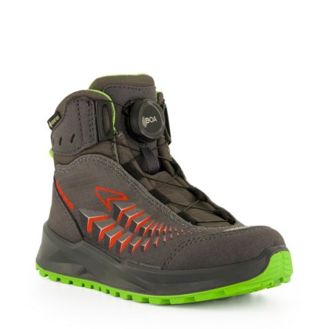 651127-9702#37.0 - Черевики трекінгові FERROX GTX MID Jr anthracite-lime