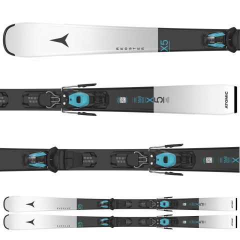 AASS03654#161 - Лижі REDSTER X5 grey + кріплення M 10 GW (2025/26)