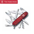 1.3713.T - Ніж складаний HUNTSMAN red transparent 1.3713.T