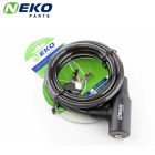 NK-505-10 - Замок на ключ NK-505-10 спіраль 10х1800мм