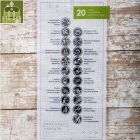 94884 - Скретч-листівка "20 справ, які потрібно зробити в горах", біла