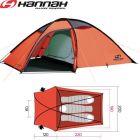 10003198HHX - Намет туристичний SETT 3 Mandarin red