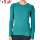 QBU-69-AT#10 - Футболка жіноча FORCE LS Tee Wmns atlantis