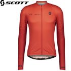 280321.6844.006 - Велофутболка SCOTT RC TEAM 10 L/SL fiery red/dark grey