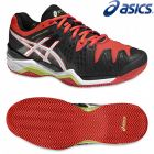 c-E503Y-9001-10 - Кросівки тенісні чоловічі GEL-RESOLUTION 6 CLAY black/white/orange M