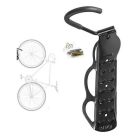 PRAC0093 - Тримач для велосипеда PRO WALL HOOK (кріплення на стіну) чорний