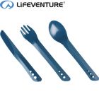 75017 - Виделка, ложка, ніж Ellipse Cutlery navy blue