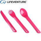 75016 - Виделка, ложка, ніж Ellipse Cutlery pink