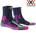 XS-TS13S19W-A056#41-42 - Шкарпетки Trek Outdoor Women midnight blue/pink/LT grey melange