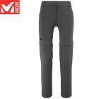 MIV9080 2599_34 - Штани туристичні жіночі TREKKER STRETCH ZIPOFF P III W dark grey