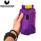 NVG-purple - Гамак-тент 2в1 #NEVAGOMI фіолетовий/жовті стропи