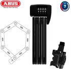 62111-6 - Велозамок сегментний ABUS 6055C/85 BLACK BORDO LITE + КРІПЛЕННЯ SH