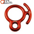 FA6003rd - Вісімка дюралева з фіксатором (червона)