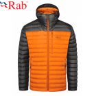 QDB-12-GPM#L - Куртка пухова MICROLIGHT Alpine Jacket graphene/marmalade