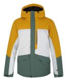 10025223HHX.01#M - Куртка лижна GAROW golden yellow/dark forest