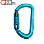 FA7003 03 - Карабін алюмінієвий AUTOLOCK 26 kN light blue