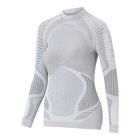 XA811.0360#XSS - Термобілизна (верх) XPERIENCE Women's Long Sleeve Shirt silver/grey