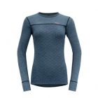 GO325227A-284A#M - Термобілизна (верх) KVITEGGA MERINO 230 Woman Shirt ink