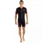 LV445004 - Гідрокостюм PLAYA MAN SHORTY 2.5 мм black/red