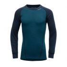 GO237223A-284A#10 - Термобілизна (верх) DUO ACTIVE MERINO Shirt JR ink