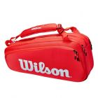WR8010701001 - Сумка тенісна SUPER TOUR 6 PK red