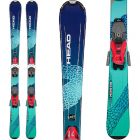 314382/100887#107 - Лижі MONSTER EASY JRS multi colored + кріплення JRS 4.5 GW CA (2023/24)