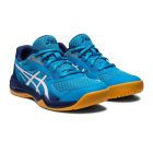 c-1074A039-402#K12H - Кросівки для бадмінтону UPCOURT 5 GS K island blue/white