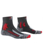 XS-TS16S19U-G049#39/41 - Шкарпетки TREK OUTDOOR LOW CUT MEN anthracite/red