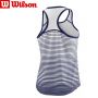 WRA769803LG - Майка дівчача jr Team Striped Tank Dark Blue/Wh
