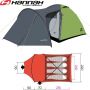 10003221HHX - Намет кемпінговий ARRANT 4 spring green/cloudy gray