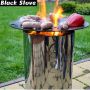 114469 - Піч для кемпінгу BlackStove Picnic Silver