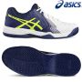 c-E706Y-0149#10 - Кросівки тенісні GEL-GAME 6 CLAY WHT/BLU/YEL M