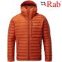 QDA-90-FС-S - Куртка пухова чоловіча MICROLIGHT ALPINE Jkt Firecracker / Red Clay