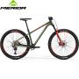 A62211A 01139 - Велосипед BIG.TRAIL 600 matt green (red/silver-green) рама XL(18")