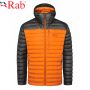 QDB-12-GPM#L - Куртка пухова MICROLIGHT Alpine Jacket graphene/marmalade