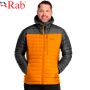 QDB-12-GPM#L - Куртка пухова MICROLIGHT Alpine Jacket graphene/marmalade