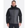 QDB-12-BGP#M - Куртка пухова MICROLIGHT ALPINE Jacket black/graphene