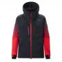 DWMYGK21-bker#56 - Куртка HYBRID DOWN JACKET black/electric red