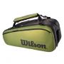 WR8016701001 - Сумка для ракеток SUPER TOUR 15PK BLADE green/black