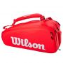 WR8010301001 - Сумка тенісна SUPER TOUR 15 PK red