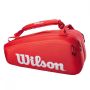 WR8010501001 - Сумка тенісна SUPER TOUR 9 PK red